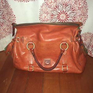 Burnt Orange Dooney and Bourke purse